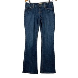 Vintage L.e.i. Chelsea Low‎ Rise Jeans Womens 7 Bootcut Denim Dark Wash Y2K 90s